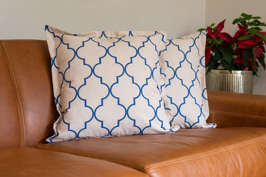 Scatter Cushion Beige Pattern (55cm x 55cm)